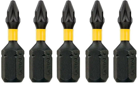 Dewalt dt7386t ekstremt slag torsion skruetrækker bits pz1 25mm ve=5