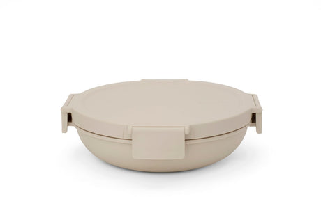 Brabantia make take frokostskål - 1 l - plastik - blød beige