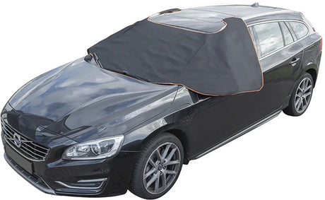 Proplus vinduesafdækning - 298 x 94 cm - med magneter - bilrudeisolering - grå