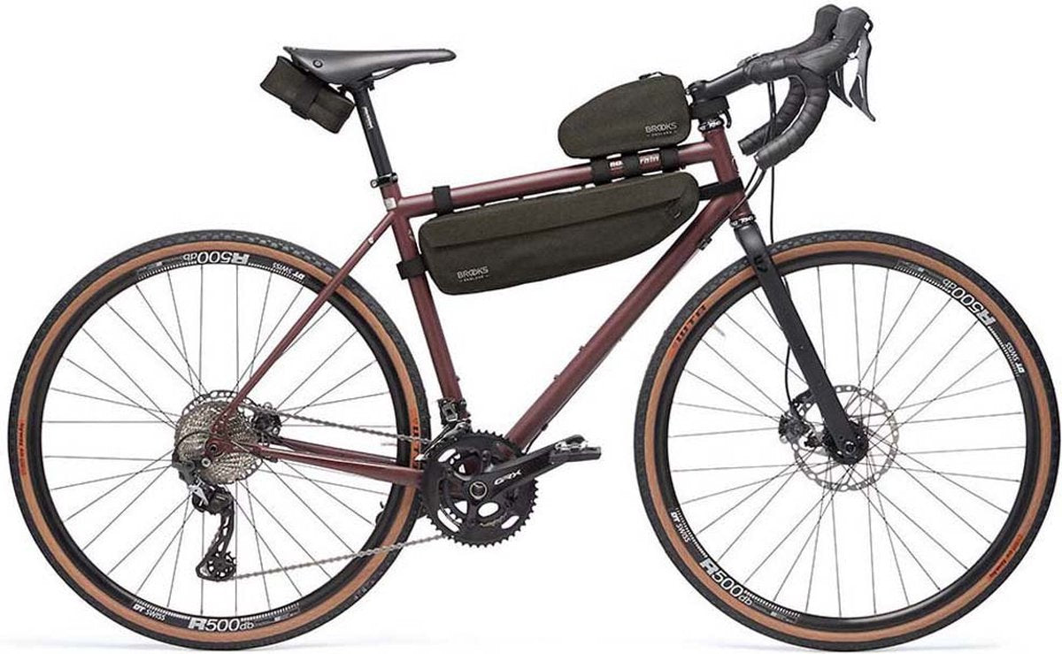 Brooks Scape Frame Bag - vandtæt cykeltaske - sort - bikepacking - unisex