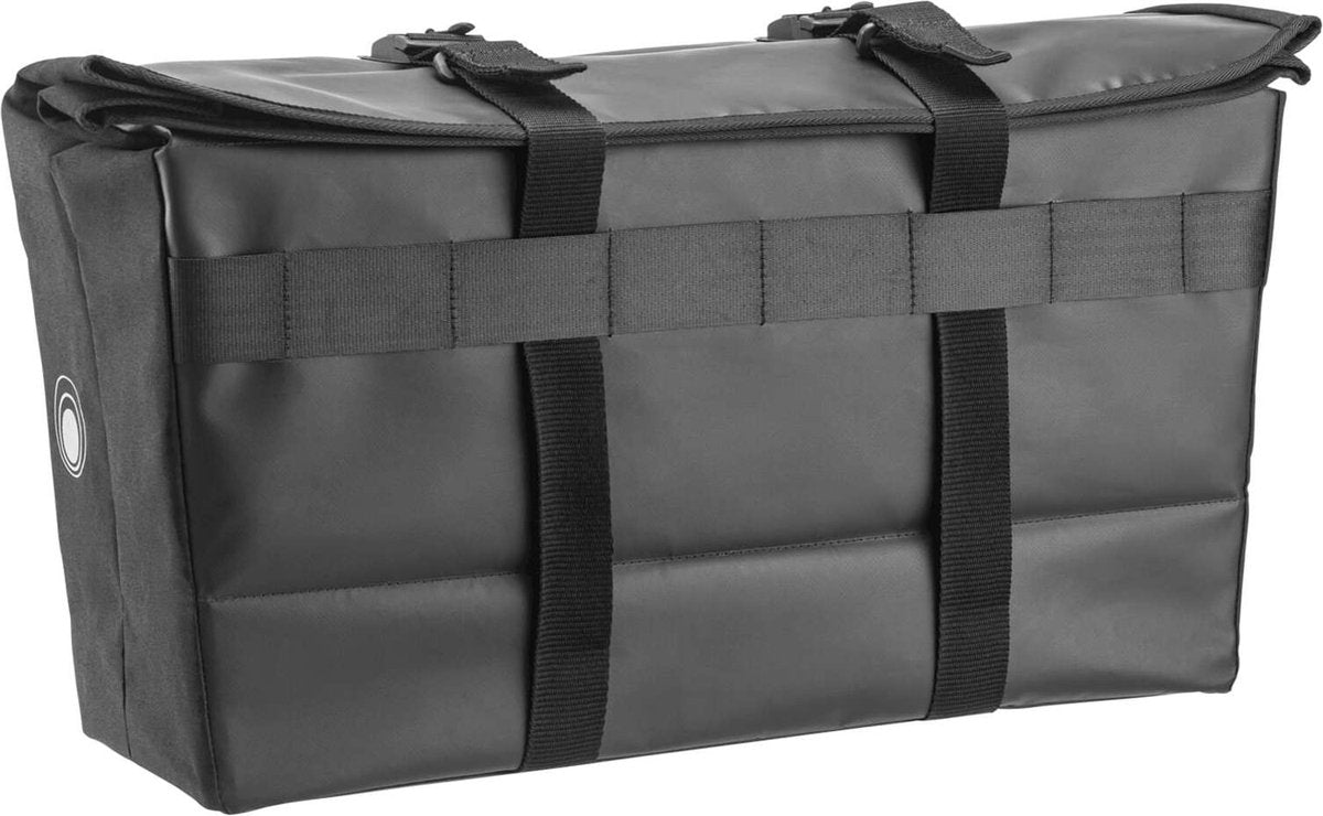 Clarijs - longtail cykeltaskesæt - 58l - sort - 4 stk