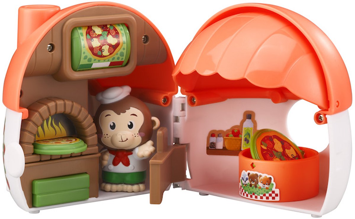 Klorofil the mushroom pizzeria – pocket edition – kompakt legesæt med 1 figur fra abefamilien