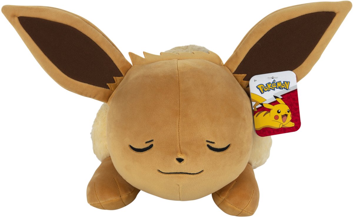 Jazwares pokémon - 45 cm soveplys - eevee