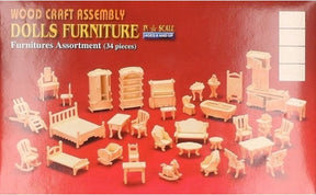 Twisk bouwpakket set poppenhuismeubels 829