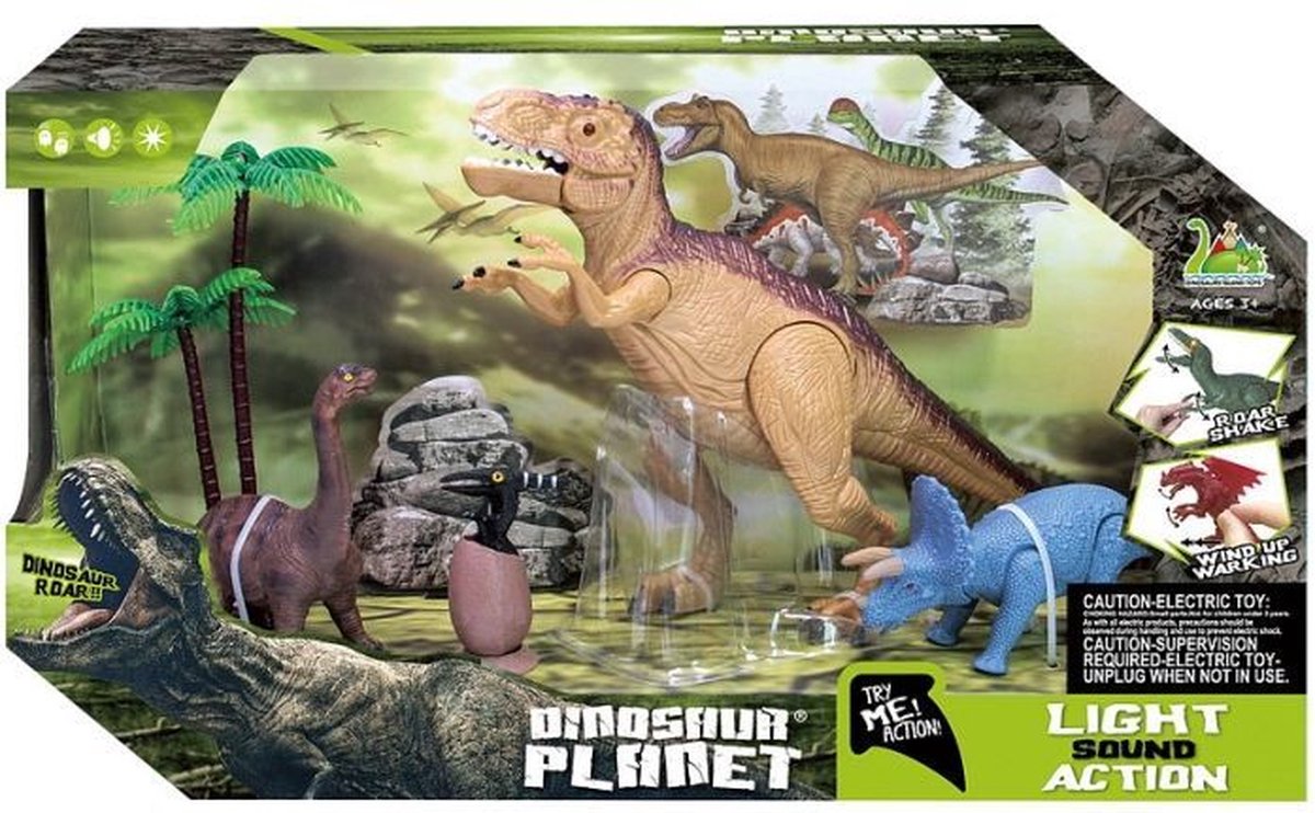 Amuuso dinosaur legesæt.