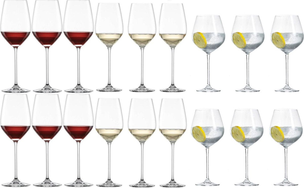 Schott Zwiesel fortissimo sæt i 18 dele