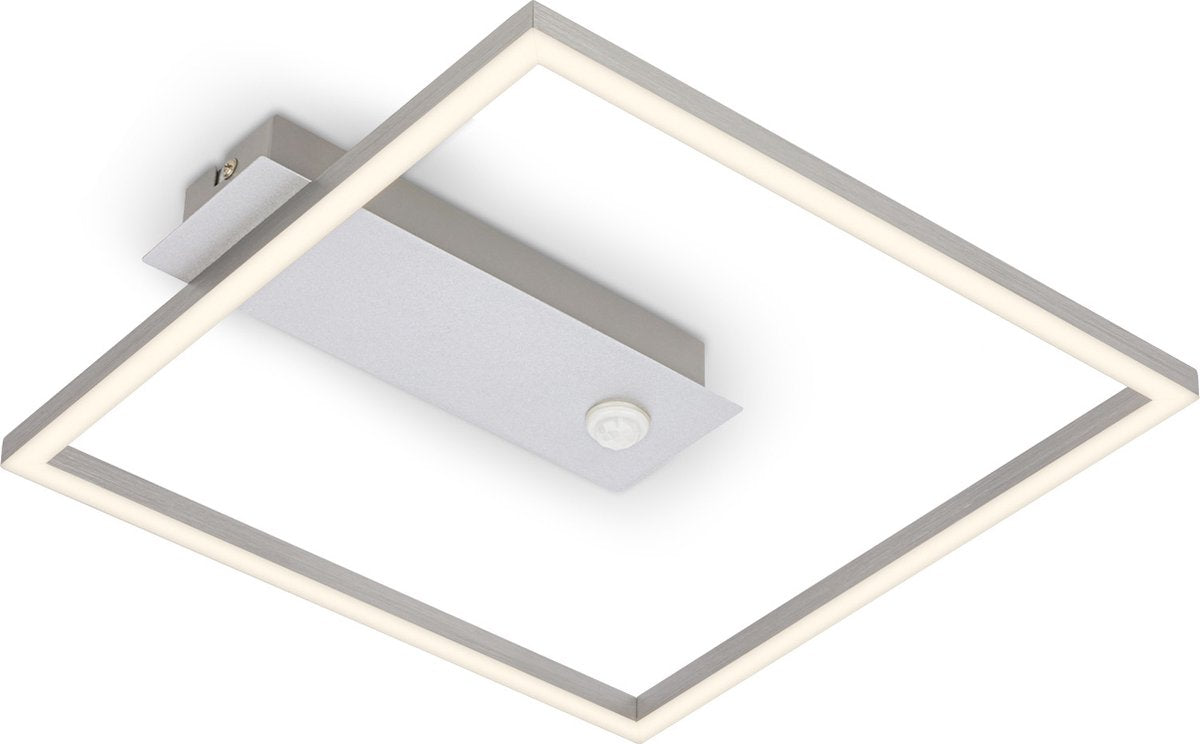 Briloner - nici - LED loftslampe - loftslampe med bevægelsesdetektor - aluminium - 12,5w