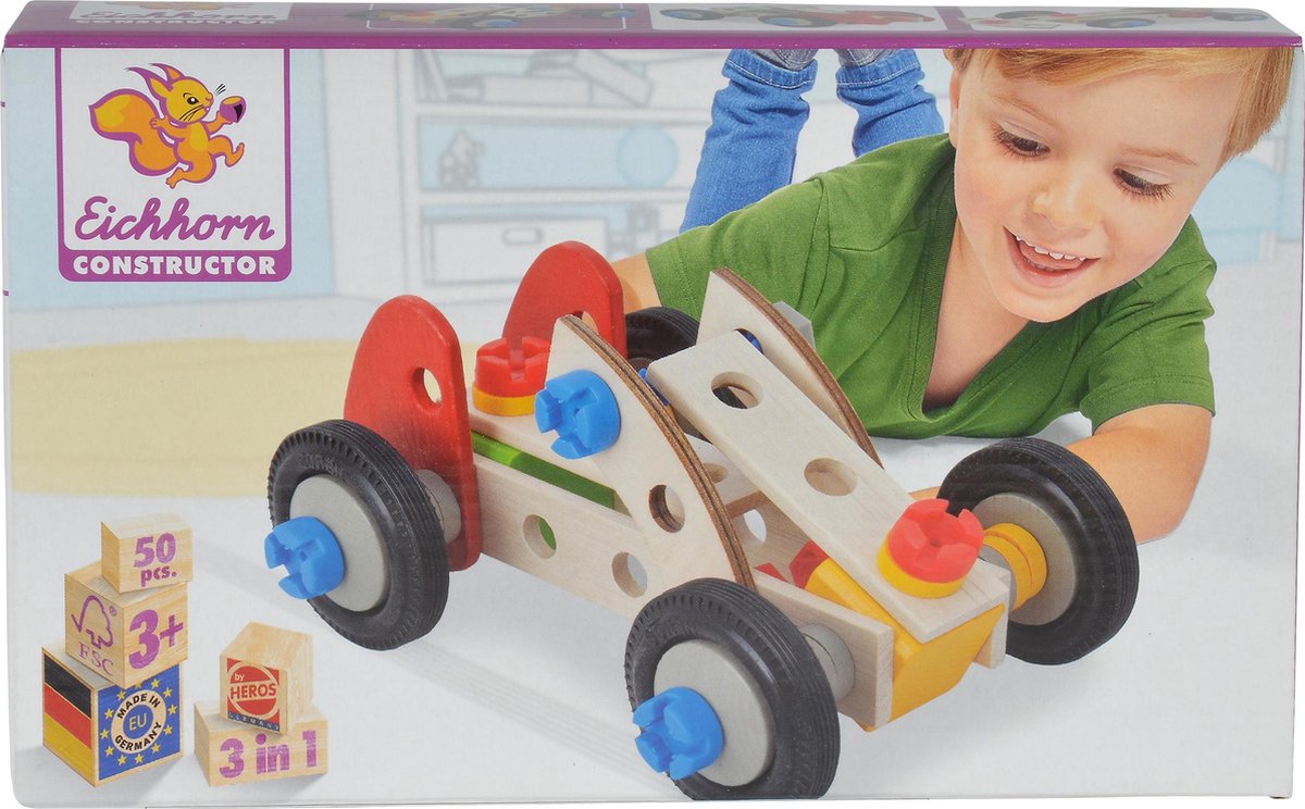Eichhorn heros constructor startsæt buggy 50 stk