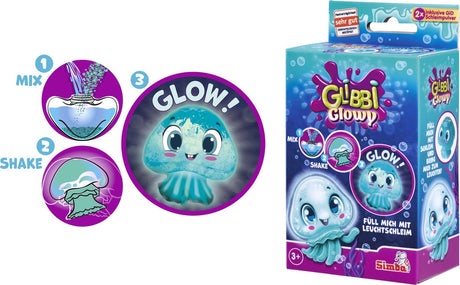 Simba - glibbi glowy - vandmænd - slim - lyser i mørket