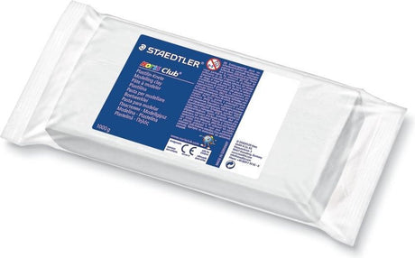 Staedtler noris modellervoks - blok 1 kg - hvid