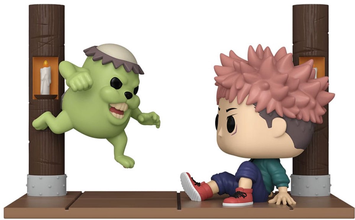 Funko pop! animation: jujutsu kaisen - yuji itadori med forbandet dukke #1541 special edition eksklusiv