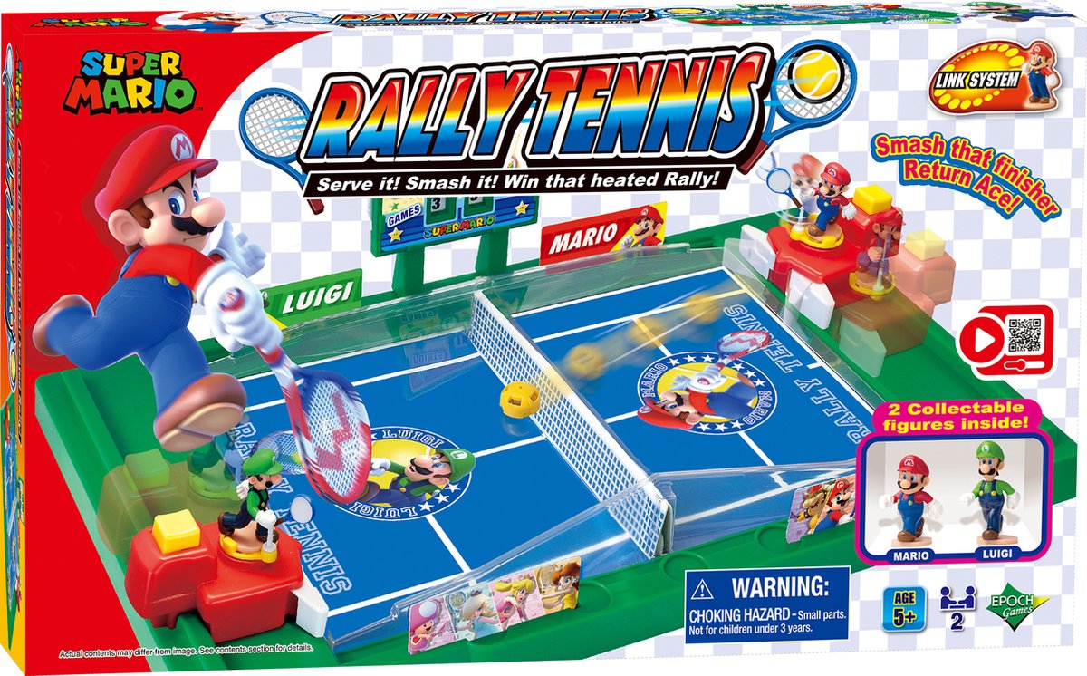Epoch spil super mario tennis spil