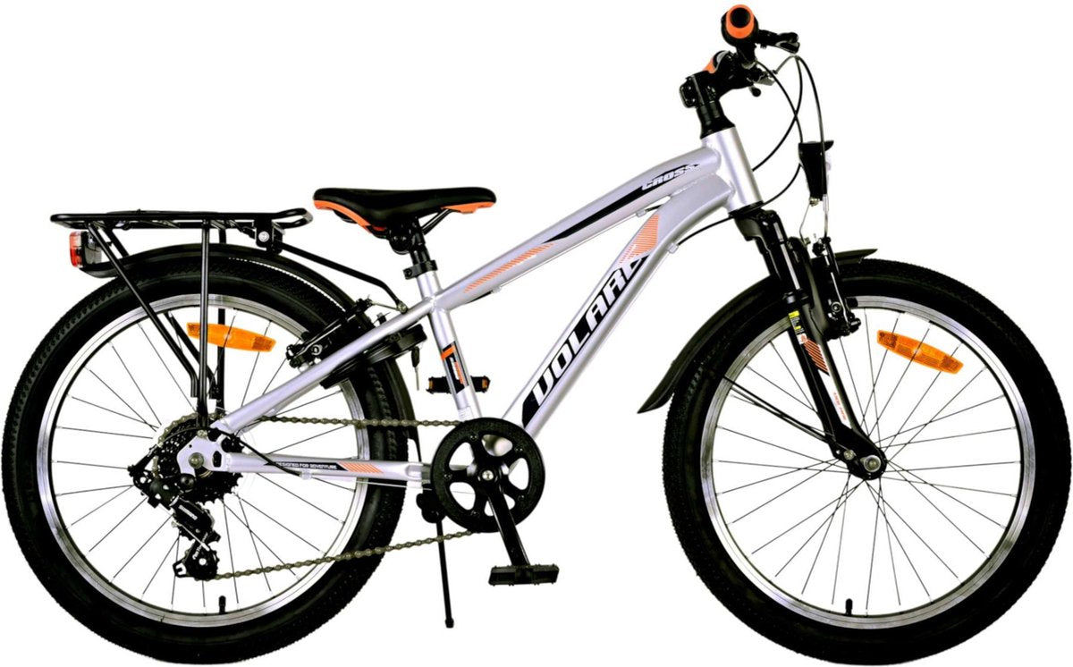 Volare Cross Children's Bicycle - Drenge - 20 tommer - Sølv - 6 Gears