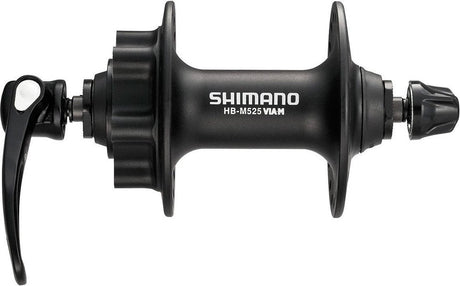 Shimano fornav fh-m525 - 36 huller 6 bolt bremseskive montering - sort