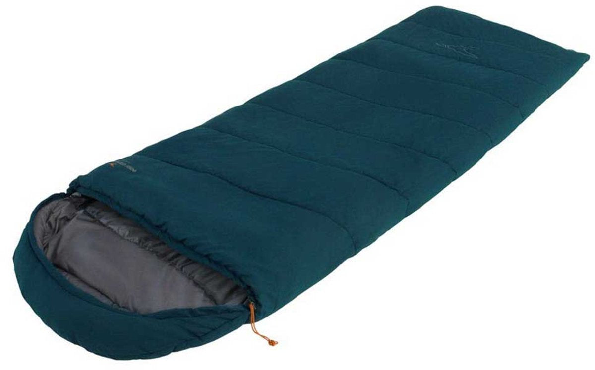 Easy camp easycamp raven i square 2°c sovepose blå almindelig venstre lynlås