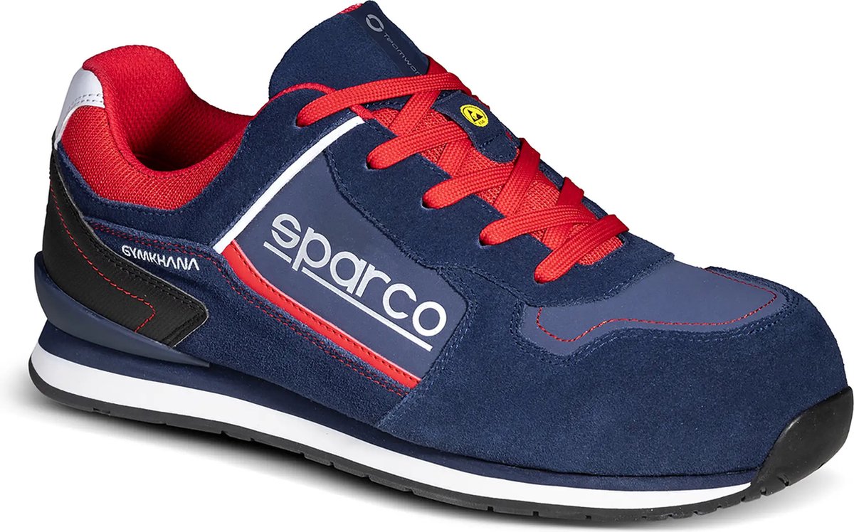 Sparco arbejdssko s3 esd - gymkhana tacoma - marineblå - 39