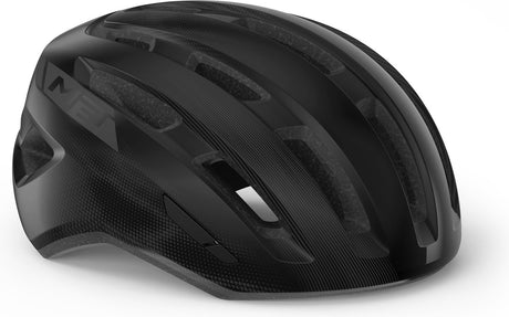 Med miles cykelhjelm mænd kvinder - cykelhjelm bycykel voksne - e-cykel - trekking - størrelse s m (52-58cm) - sort blank (sort)