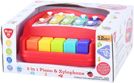 Playgo 2i1 klaver og xylofon