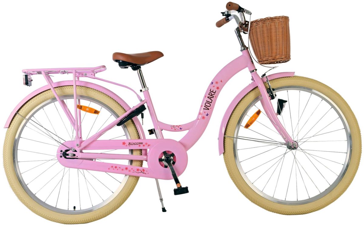 Volare blossom børnecykel - piger - 26 tommer - pink