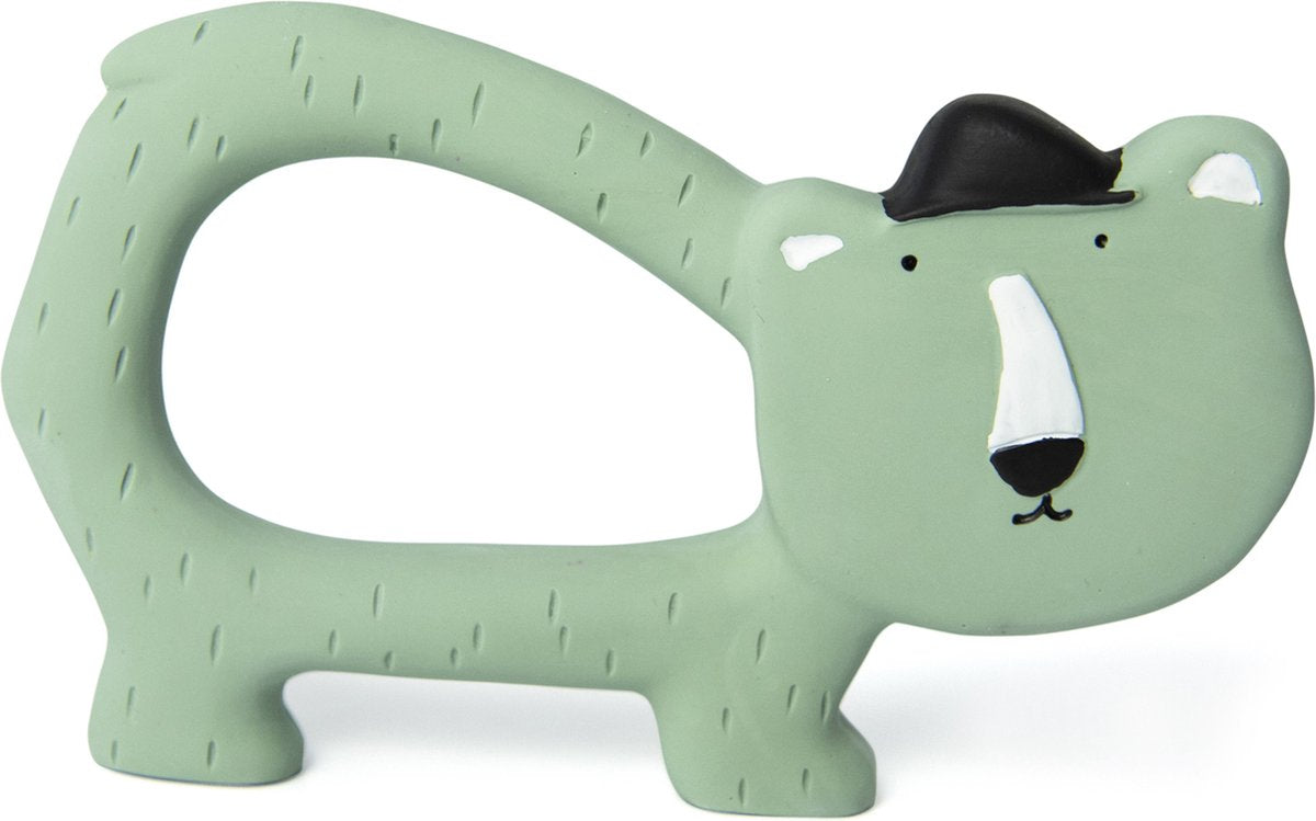 Trixie Natural Rubber Grey Play - Mr. Polar Bear