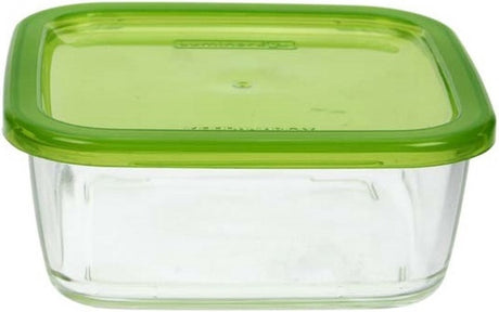 Luminarc keep 'n box frisk madbeholder - firkantet - glas - 0,72 l