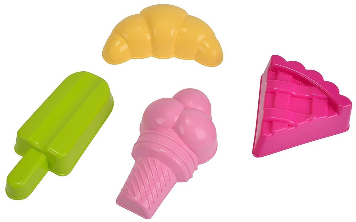 Anroni Sand Shape Set Ice Cream, 6st