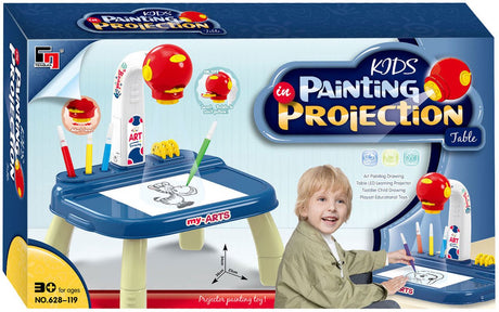 Lobbes toys bv tegneprojektionsbord blå