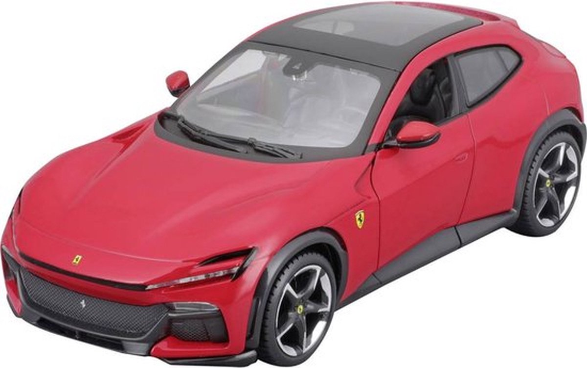 Bburago ferrari purosangue modelbil 1:24 rød