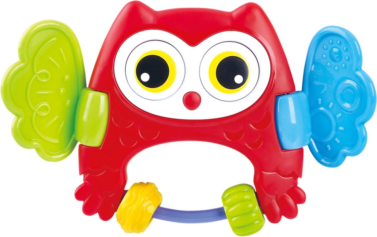 Playgo peekaboo ugle rangle rød