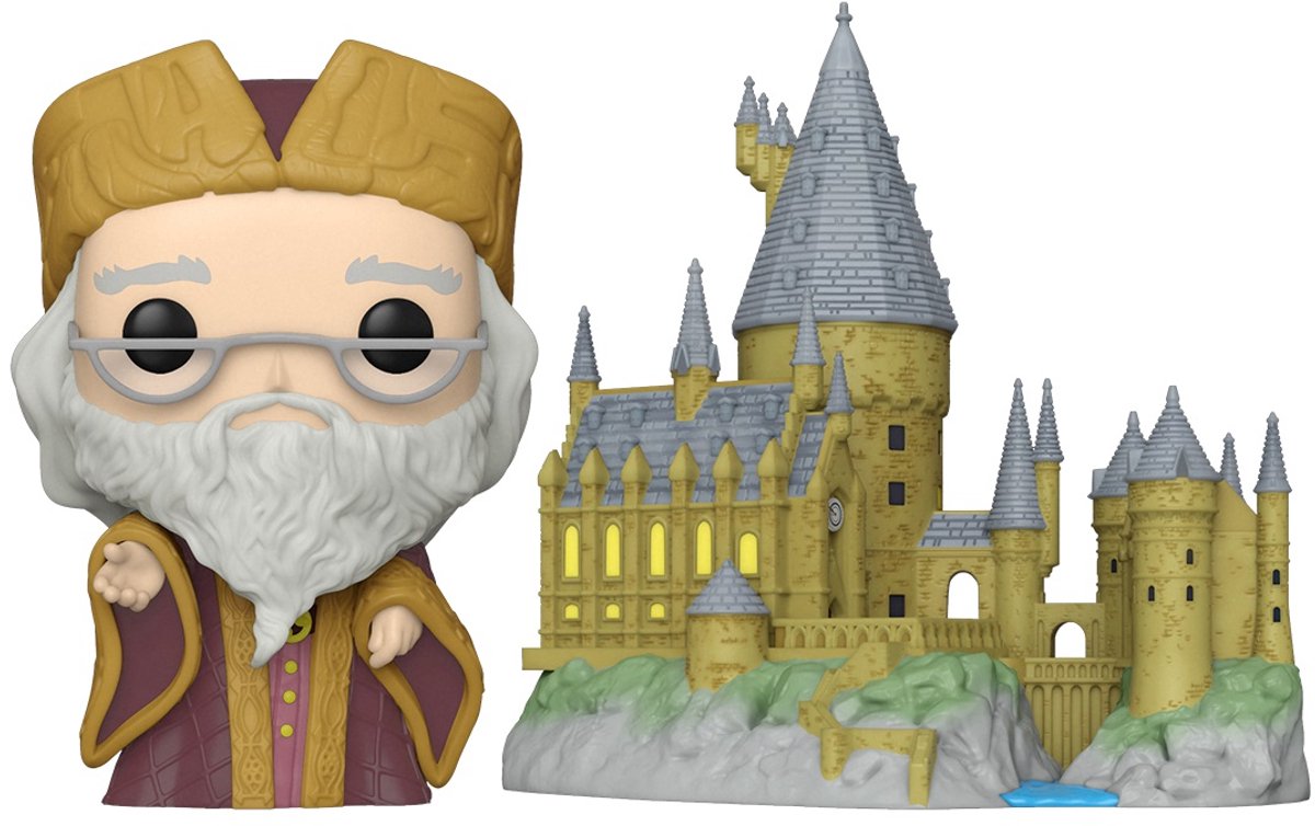 Funko pop! - Harry Potter: by - Dumbledore med Hogwarts