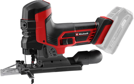 Einhell professionel akku stiksav tp-jst 18 135 li bl solo - power x-change - 18 v li-ion - slaghøjde: 26 mm - geringssnit: max. 45° - inkl. 3 savklinger - ekskl. batteri og oplader