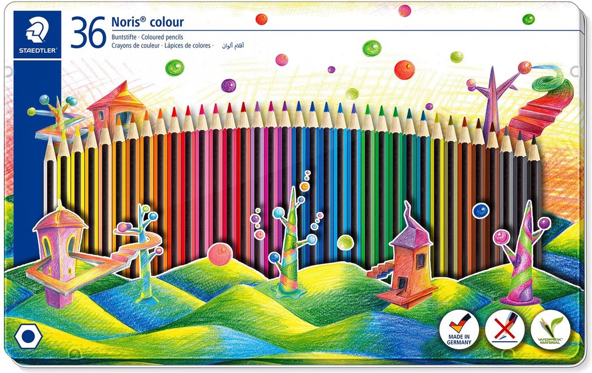 Staedtler noris farve farveblyant 36 farver