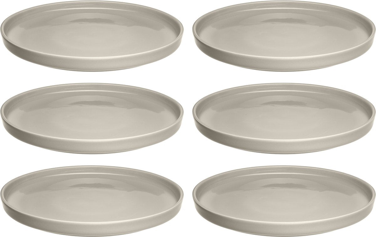 Leonardo roma tallerken 22 cm beige - sæt 6