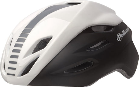 Polisport Helmet Aero Road Matt White Gloss White Grey L 58-61cm