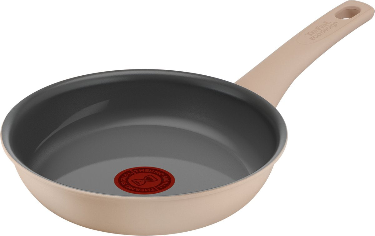 Tefal revive - stegepande - ø20 cm - keramik - pfas-fri - kompakt - velegnet til induktion