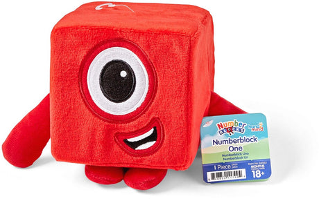 Læringsressourcer numberblocks® one - krammetøj - fra 18 måneder