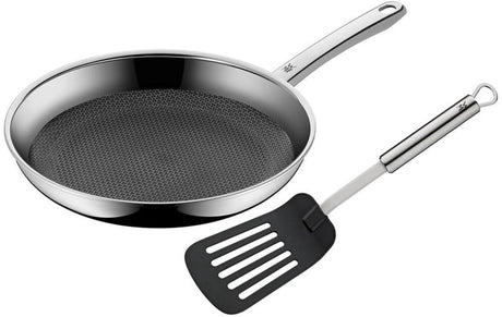 WMF profi resist - stegepande - ø 28 cm - rustfrit stål - inklusive profi plus spatel - velegnet til induktion