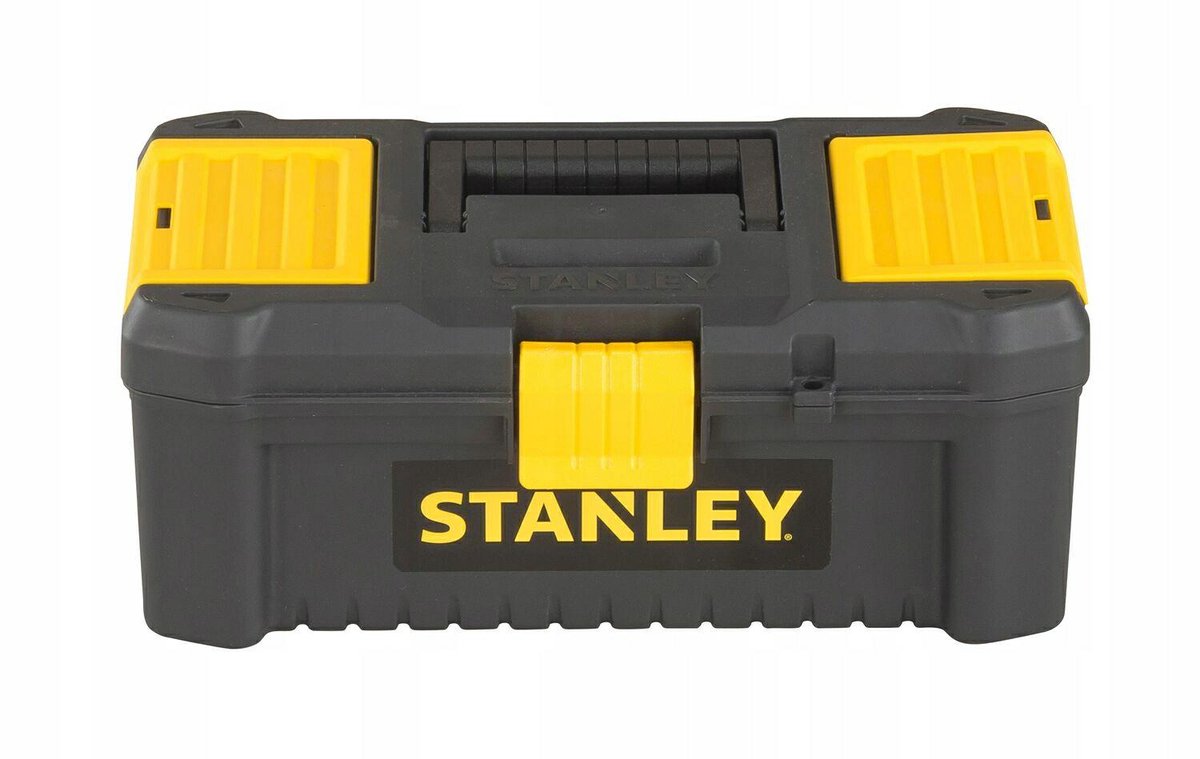Stanley essential - værktøjskasse - 12,5 tommer - sort gul - plastik
