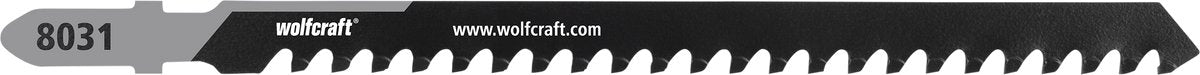 Wolfcraft - stiksavklinge til fermacell 75mm - hm-savtakket klinge med T-skaft - savning af gipsfiberplade - 8031000