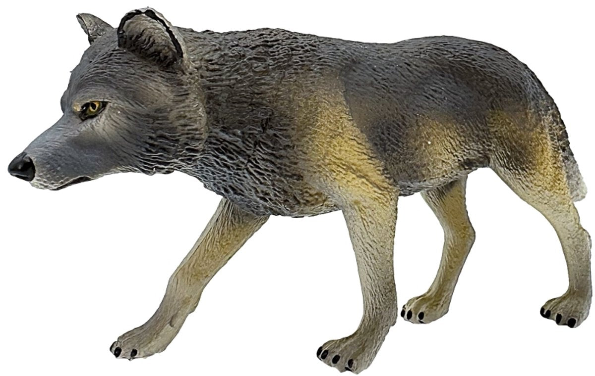 Bullyland 63460 – ulvelegefigur – ca. 11 cm – naturtro og detaljeret design – ideel som pædagogisk legefigur, dekoration eller lille gave til børn fra 3 år