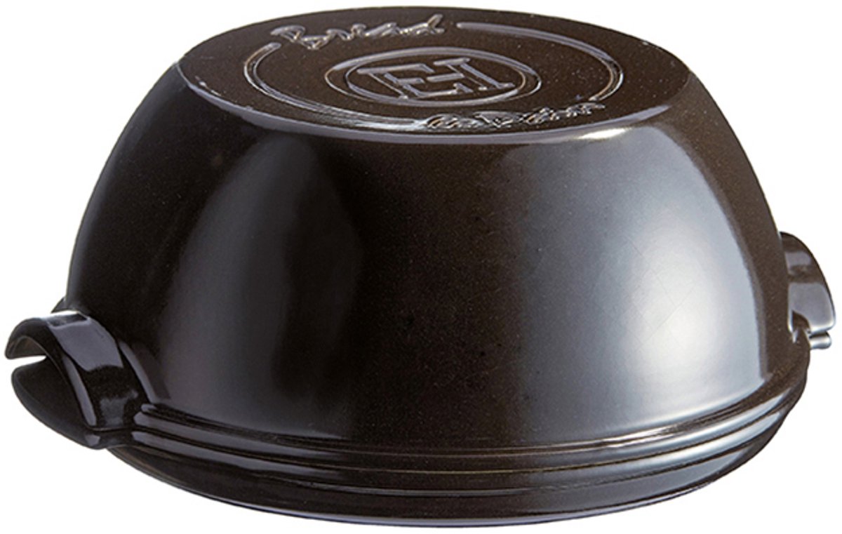 Emile henry brød bradepande rund e-boks - ø295mm - fusain