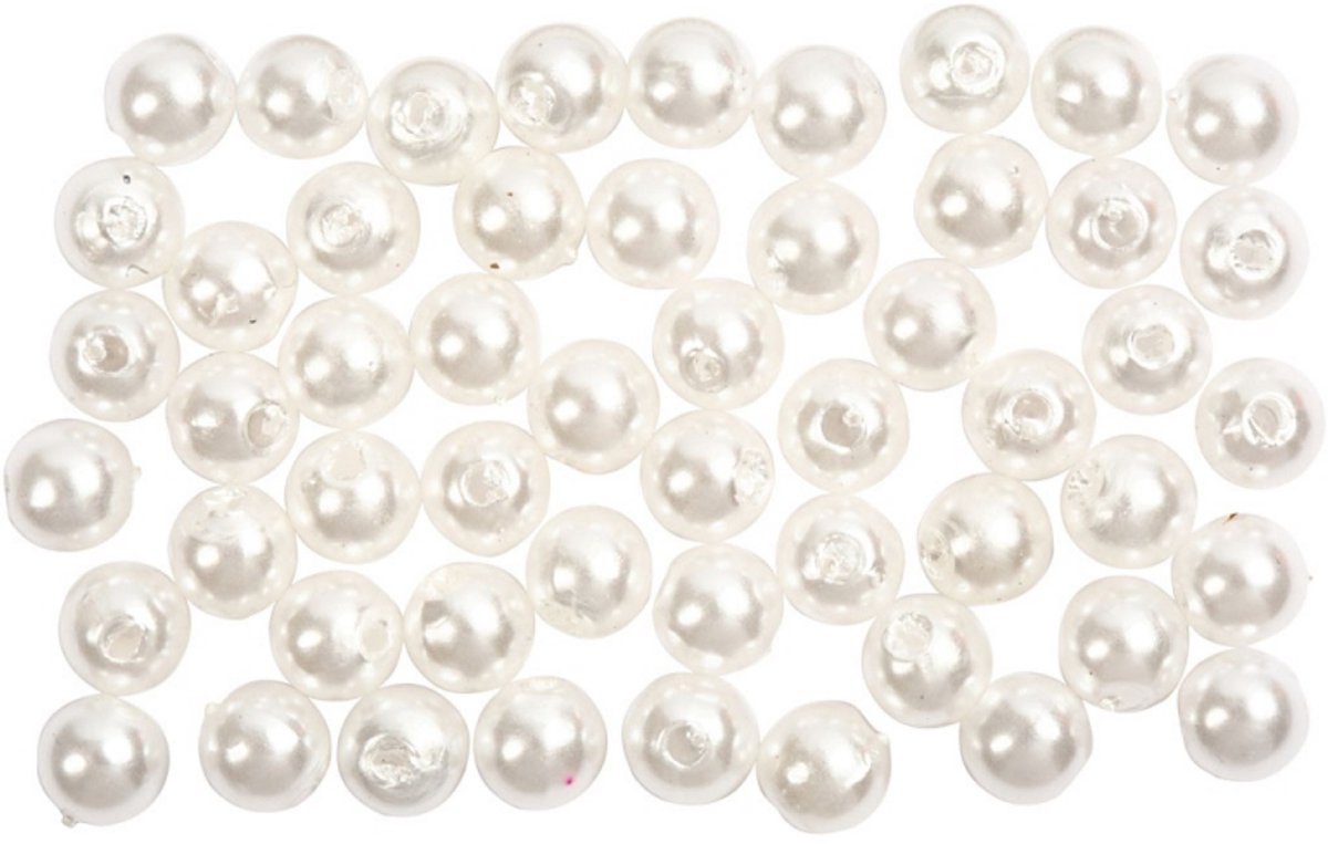 Creativ virksomhed https: www.cchobby.nl voksperler-d-5-mm-hul størrelse-0-7-mm-perlemor-100-stykke-1-kasse