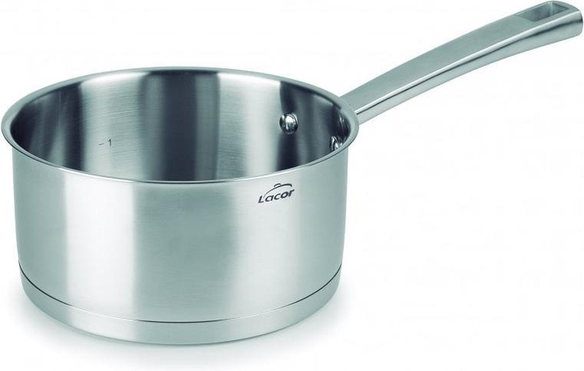 Lacor foodie gryde - ø 14cm - rustfrit stål
