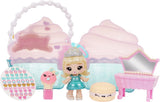 Yummiland skønhedstaske legesæt - cupcake lipgloss dukke.