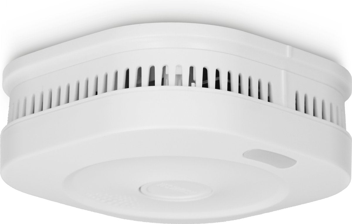 Alecto smartsmoke11 smart WiFi røgdetektor - 10 års batteri - opfylder europæisk standard EN14604 - hvid