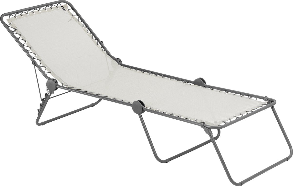 Lafuma siesta -båre - liggestol - foldbar - justerbar - seigle ii