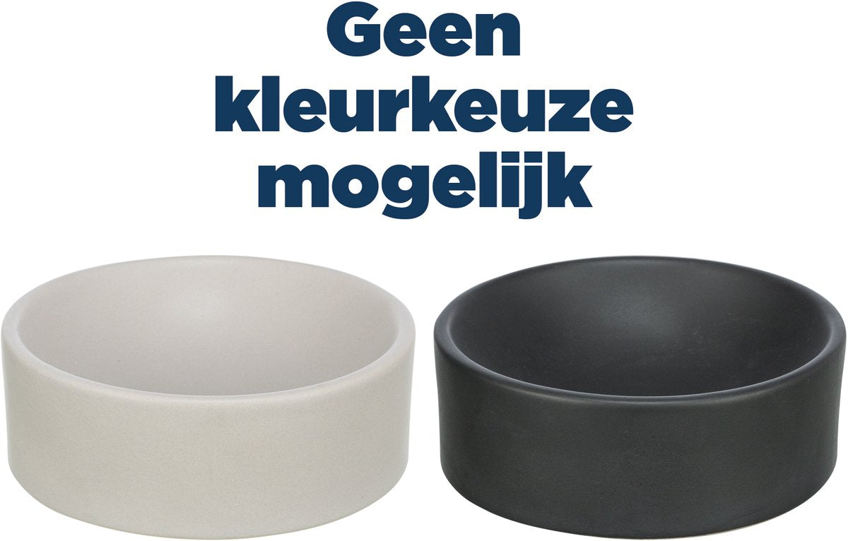 Trixie keramisk kattefoderskål assorteret