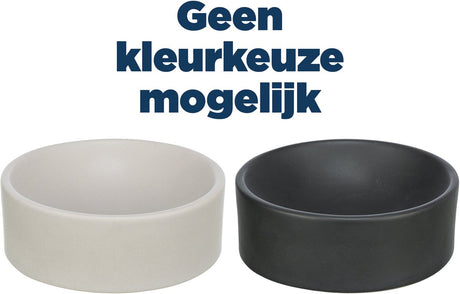 Trixie keramisk kattefoderskål assorteret