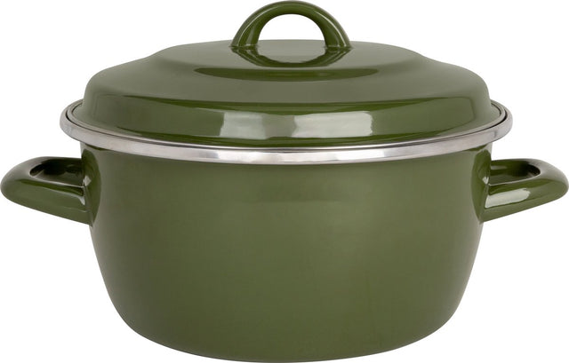Hyggelig trendy nonna kogepande - ø 20cm - grøn