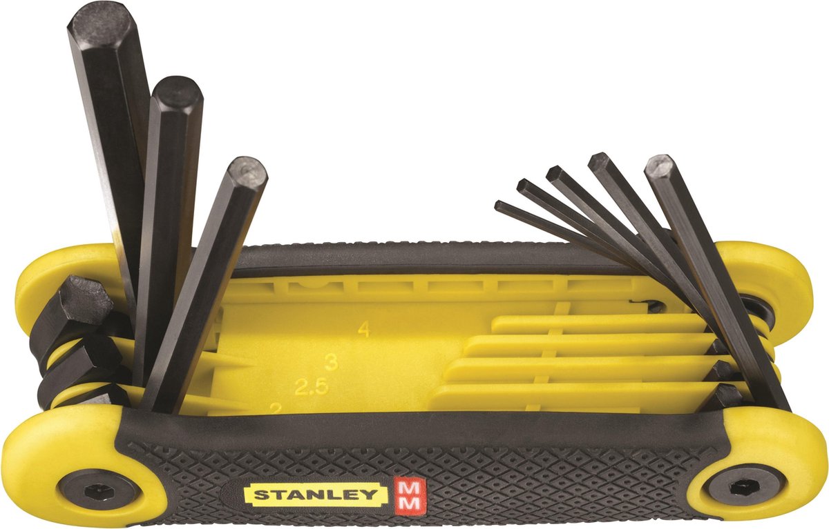 Stanley L-nøglesæt 8 dele - 2-69-264